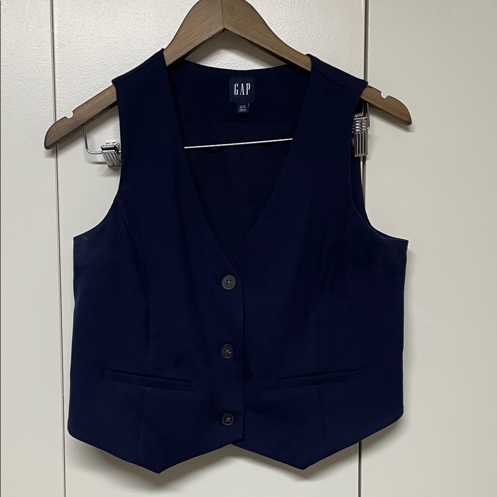 GAP Dark Blue Sleeveless Vest